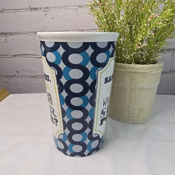 Boston Warehouse Blue and White Mug - Picture 2 of 7